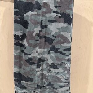 Hudson Jeans Camouflage Patterned Pants